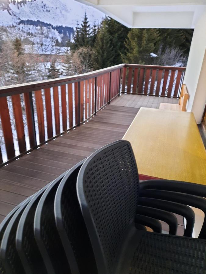 Les Terrasses Du Mont Blanc Apartment Le Praz de Lys Bagian luar foto